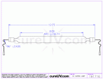 Polytype Printer Part # UVH4025 UV Curing Lamp Bulb Hot on Sale