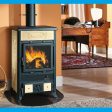 STUFA A LEGNA IN GHISA LA NORDICA EXTRAFLAME MOD. ROSSELLA R1 8,8 KW PERGAMENA Discount