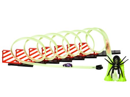 Easycomfort Pista per Macchinine con Effetti Luminosi e Automobilina, per Bambini da 3-6 Anni, 86x67x21cm For Discount