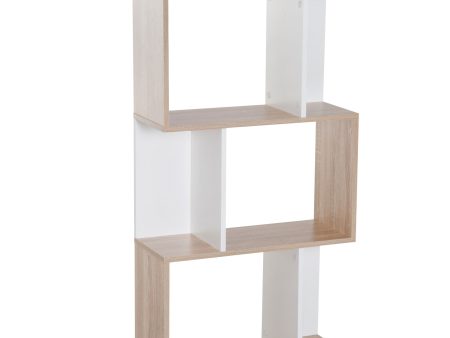 Easycomfort Libreria di Design Scaffale Ufficio Legno Moderna 3 Ripiani 60 × 24 × 111.4cm Online