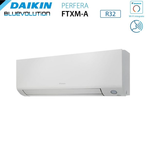 Climatizzatore Condizionatore Daikin Bluevolution Quadri Split Inverter serie PERFERA ALL SEASON 5+5+9+12 con 4MXM68A R-32 Wi-Fi Integrato 5000+5000+9000+12000 Garanzia Italiana For Discount