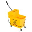 Easycomfort Carrello Secchio con Separatore Acqua e Strizzatore Rimovibile in PP, Giallo, 63 x 27 x 67cm Online Hot Sale