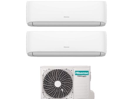 AREA OCCASIONI Climatizzatore Condizionatore Hisense Dual Split Inverter serie HI-COMFORT 12+12 con 2AMW52U4RXC R-32 Wi-Fi Integrato 12000+12000 – Novità on Sale