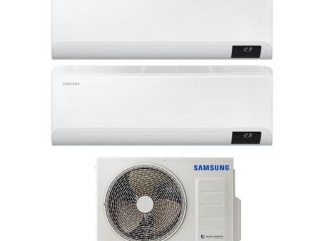 AREA OCCASIONI Climatizzatore Condizionatore Dual Split Inverter Samsung Serie CEBU 9000+12000 btu con AJ040TXJ2KG EU A+++ Wi-Fi 9+12 Cheap