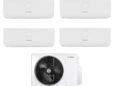 Climatizzatore Condizionatore Bosch Quadri Split Inverter serie CLIMATE 3000i 9+12+12+12 con CL5000M 105 4 E  R-32 Wi-Fi Optional 9000+12000+12000+12000 Online now