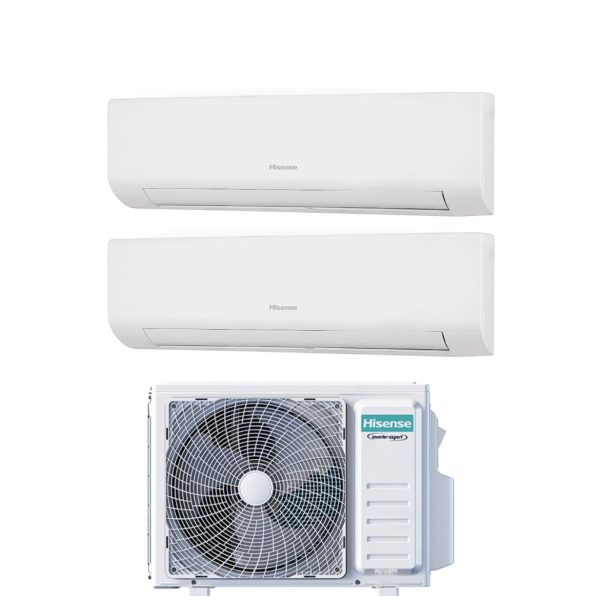 Climatizzatore Condizionatore Hisense Dual Split Inverter serie ENERGY ULTRA 9+9 con 2AMW52U4RXC R-32 Wi-Fi Integrato 9000+9000 on Sale