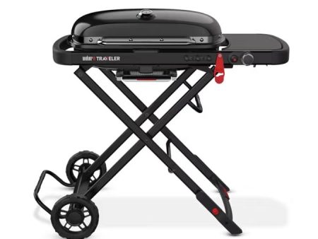 Barbecue a gas Weber Traveler Stealth Edition 9013053 on Sale