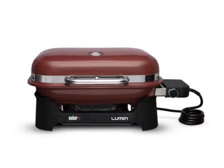 Barbecue elettrico Weber Lumin Compact Red Rosso Codice 91040953 For Discount