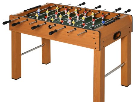 Easycomfort Calcio Balilla Professionale per Adulti e Famiglia in MDF, Tavolo da Biliardo Billiardino con 2 Palline, Segnapunti e 22 Giocatori, 122x61x80.7cm Online