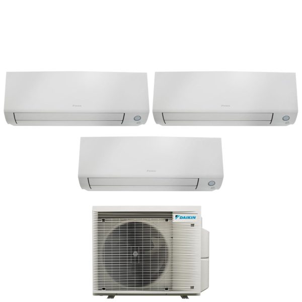 Climatizzatore Condizionatore Daikin Bluevolution Trial Split Inverter serie PERFERA ALL SEASON 7+9+12 con 3MXM52A R-32 Wi-Fi Integrato 7000+9000+12000 Garanzia Italiana Fashion