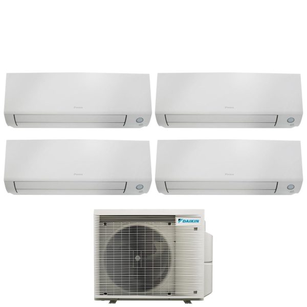 Climatizzatore Condizionatore Daikin Bluevolution Quadri Split Inverter serie PERFERA ALL SEASON 5+5+7+12 con 4MXM68A R-32 Wi-Fi Integrato 5000+5000+7000+12000 Garanzia Italiana Hot on Sale