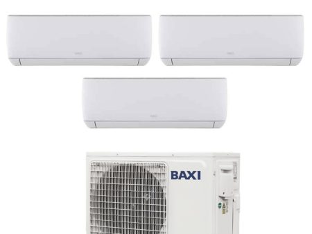 Climatizzatore Condizionatore Baxi Trial Split Inverter Serie Astra 9+9+18 con LSGT100-4M R-32 Wi-Fi Optional 9000+9000+18000 - Novità Online Hot Sale