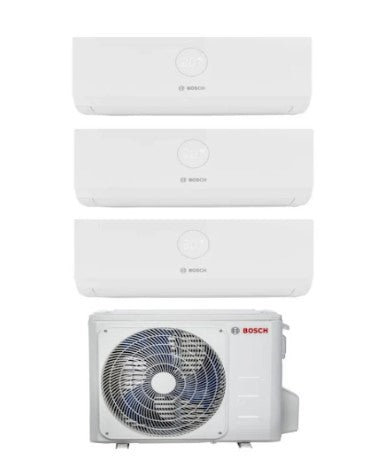 Climatizzatore Condizionatore Bosch Trial Split Inverter serie CLIMATE 3000i 7+7+9 con CL5000M 79 3 E  R-32 Wi-Fi Optional 7000+7000+9000 Sale