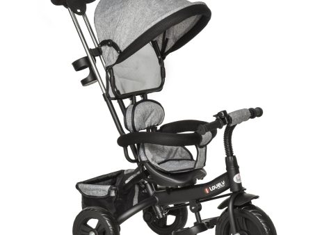 EasyComfort Triciclo Passeggino 2 in 1 Pieghevole per Bambini 18+ mesi con Maniglione Online