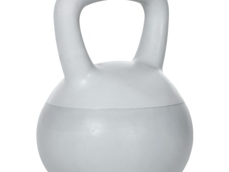 Easycomfort Kettlebell 4kg in PVC e Sabbia Metallica per Allenamento Spalle e Bicipiti, 19x19x26 cm, Grigio Online