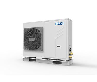 Pompa di Calore Aria-Acqua Monoblocco Inverter Baxi AURIGA 5M R-32 Monofase A7749305 Completo di Comando Fashion